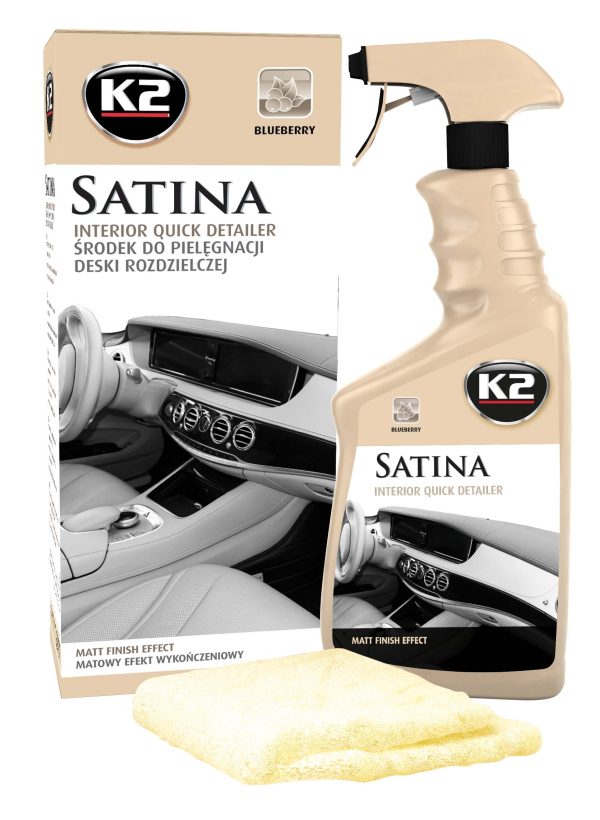 K2 SATINA BLUEBERRY 770 ML + MIKROFIBRA