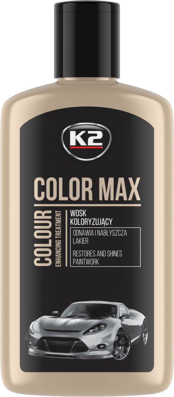 K2 COLOR MAX 250ML CZARNY