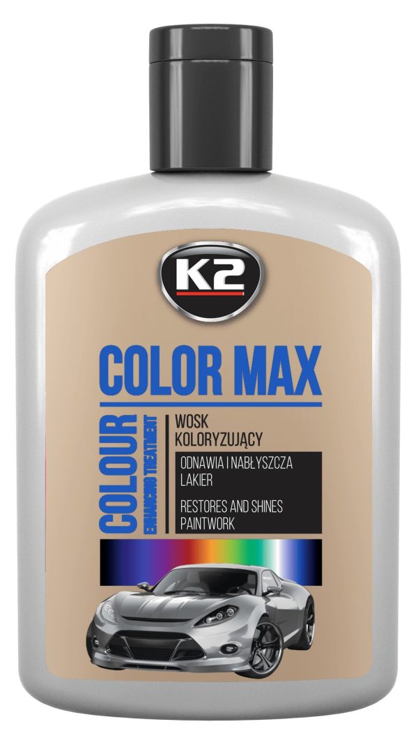 K2 COLOR MAX 200 ML SZARY