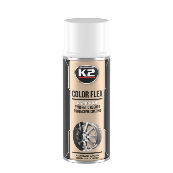 K2 COLOR FLEX BIAŁY 400 ML