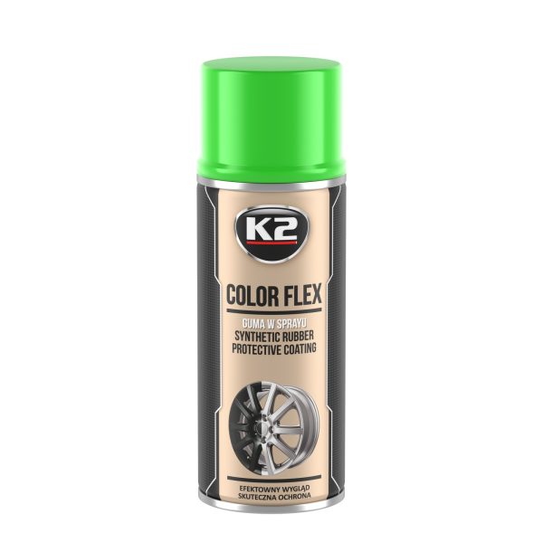 K2 COLOR FLEX JASNY ZIELONY 400 ML