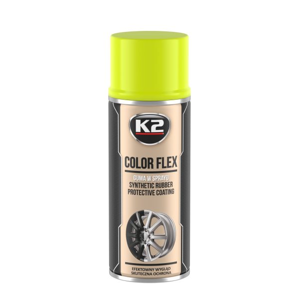 K2 COLOR FLEX ŻÓŁTY 400 ML