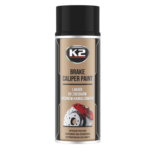 K2 BRAKE CALIPER PAINT 400ml CZARNY