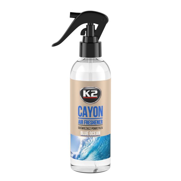 K2 CAYON BLUE OCEAN 250ml odświeżacz powietrza M117BO