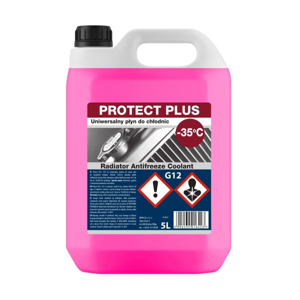 PROTECT PLUS 5L czerwony płyn do chłodnic -35C