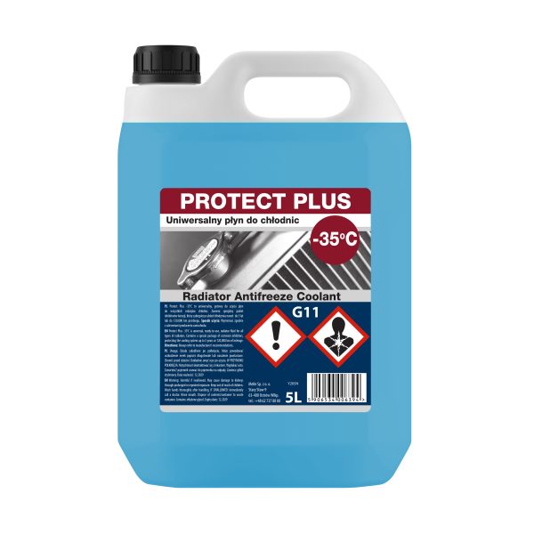 PROTECT PLUS 5L niebieski płyn do chłodnic -35C